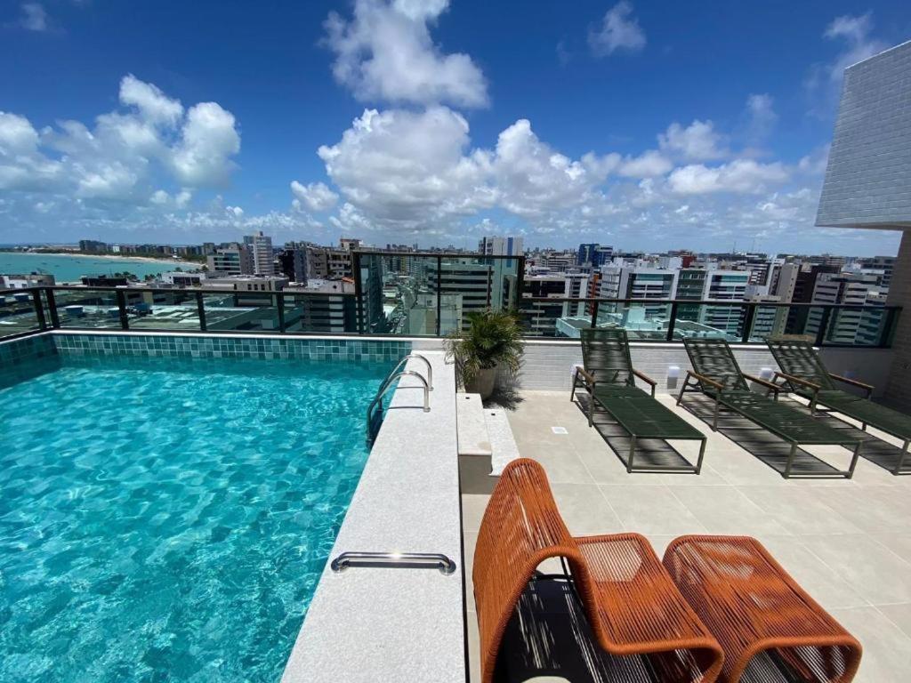 Smart Stay - Apto 1202 - Ponta Verde Maceio Bagian luar foto